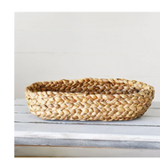 Hyacinth Woven Bread Tray  PD Home   