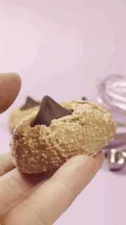 Peanut Butter Blossom Cookie Clicky Fidget Keychains 3D Prints 3D Prints by Anthony