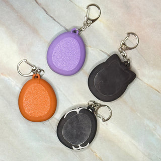 Halloween Virtual Pet Clicker Keychains – Spooky 3D Printed Fidget Toys