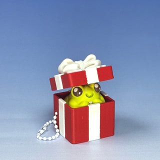 Christmas Frog Clicker Keychains