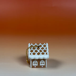 Gingerbread House Clicky Fidget Keychains