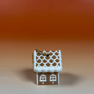 Gingerbread House Clicky Fidget Keychains