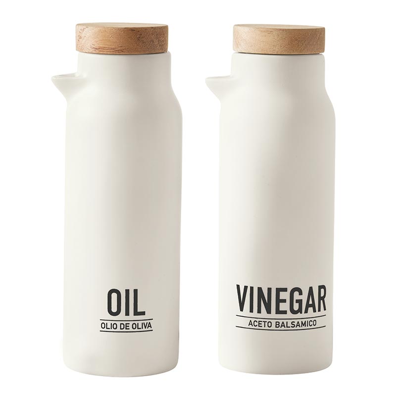 Matte Oil + Vinegar Bottles  Creative Brands   