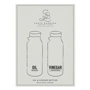 Matte Oil + Vinegar Bottles  Creative Brands   