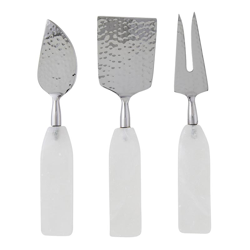 Alabaster Cheese Knives - Set  Creative Brands   