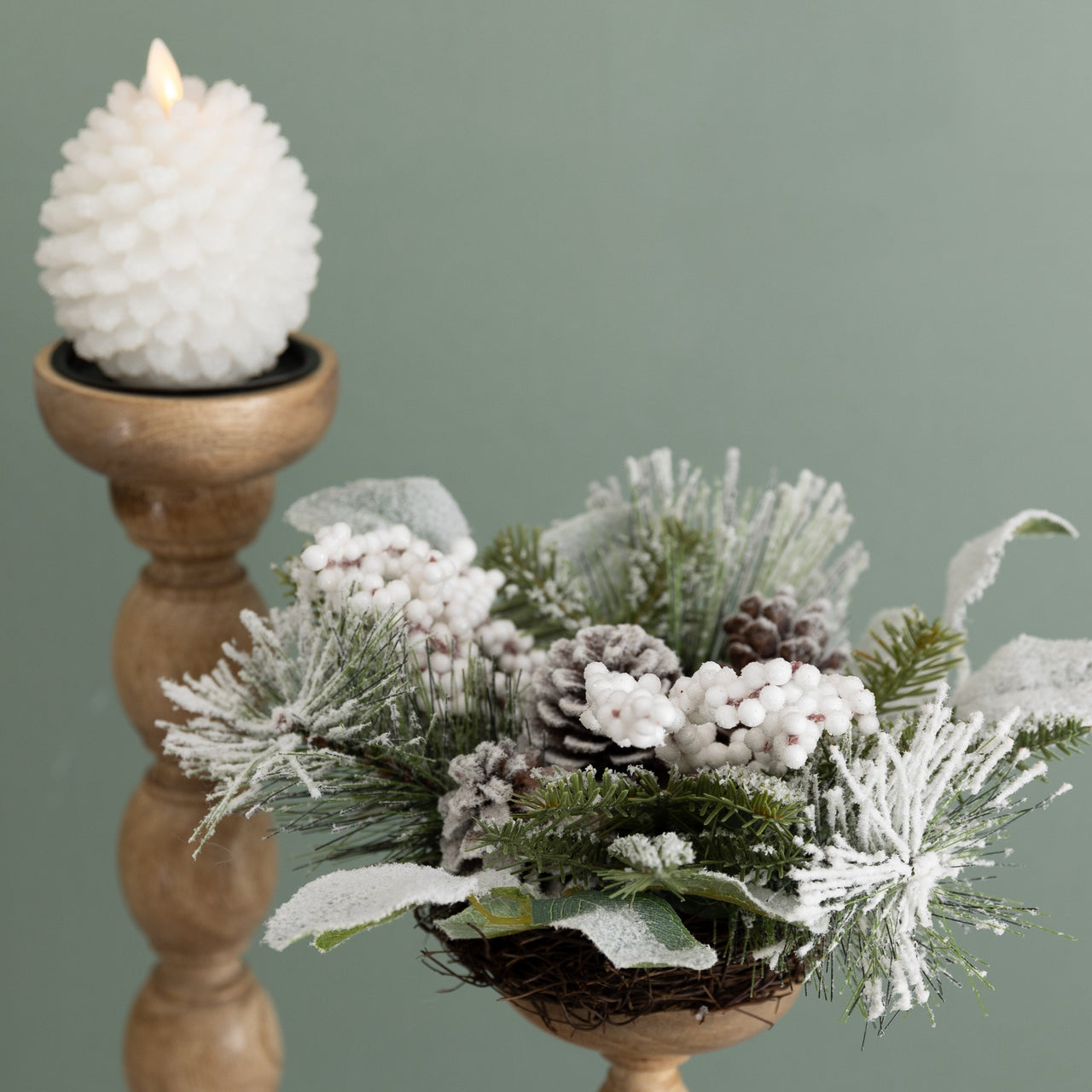 Pine, Eucalyptus & Berry 1/2 Orb  Sullivans   