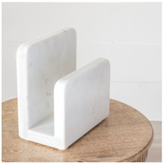 White Marble Napkin Holder PD Home