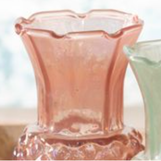 Aqua & Rose Mini Vases PD Home Rose