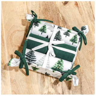 Merry Tree Towel Gift Set - 3 Pc PD Home