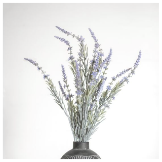 23.25" Purple Lavender Bush PD Home