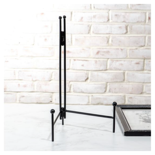 Black Straight Back Easel PD Home 15.5