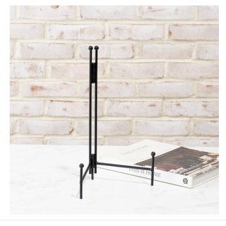 Black Straight Back Easel PD Home 13.25