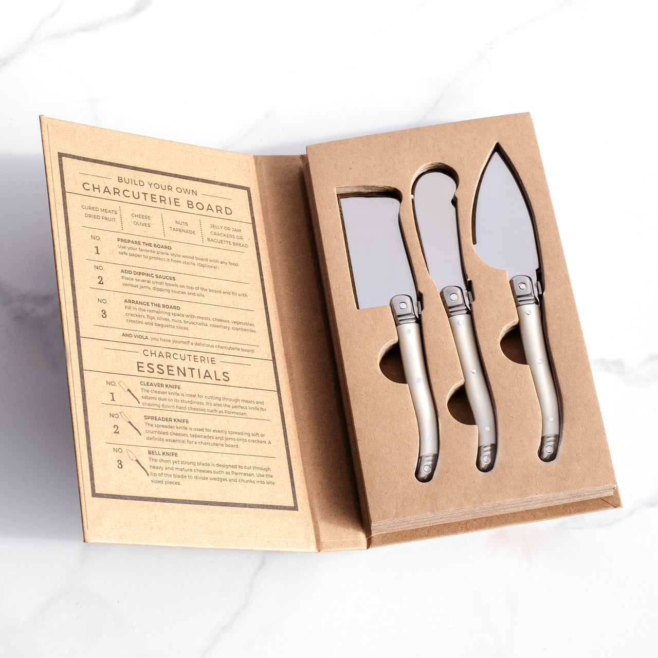 3 Pc Cheese Knife Gift Set  PD Home   
