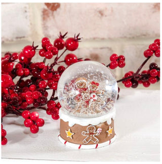Gingerbread Family Snowglobe PD Home