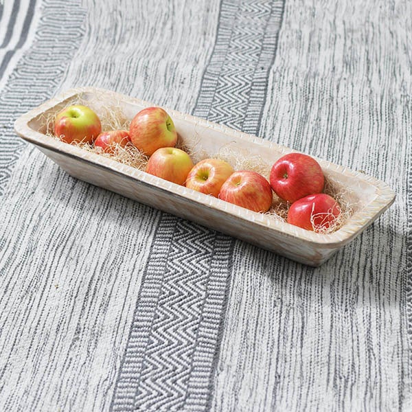 24" Handmade Mango Wood Tray  PD Home   