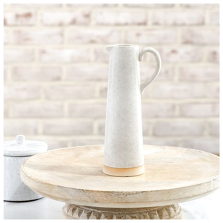 7" Two Tone Ceramic Pitcher PD Home