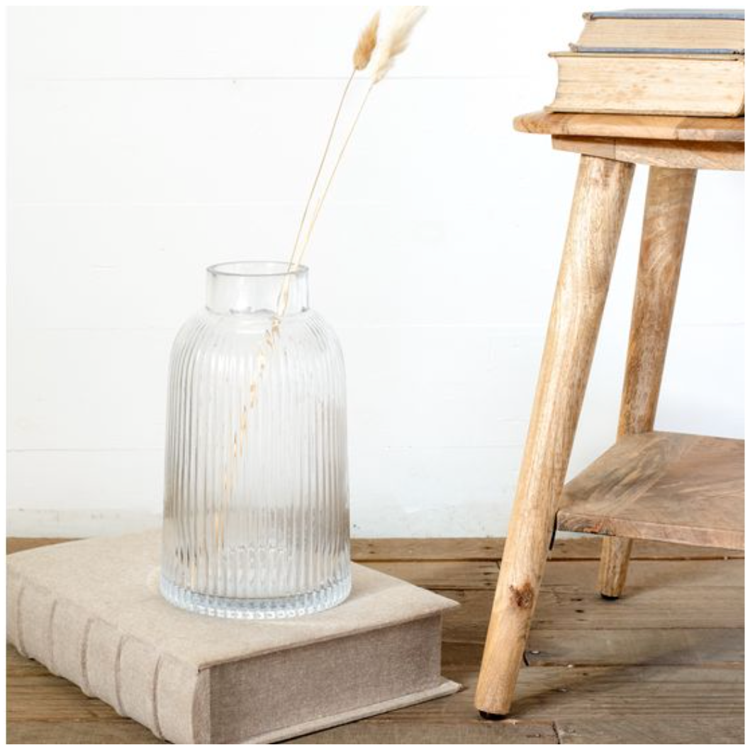 Clear Apothecary Vase 11" PD Home