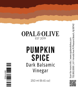 Dark Balsamic Vinegar - Pumpkin Spice Dark Balsamic Opal and Olive