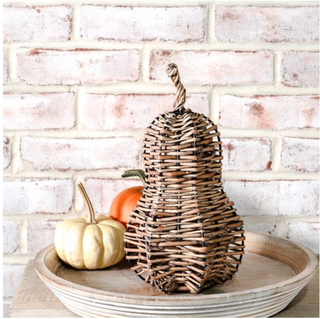 Willow Gourd Basket – 6" x 12" PD Home