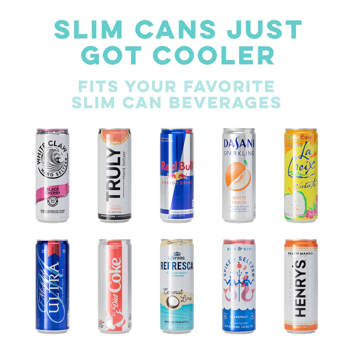 Skinny Can Cooler - Marble  Swig Life   