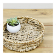 Woven Circle Tray  PD Home   