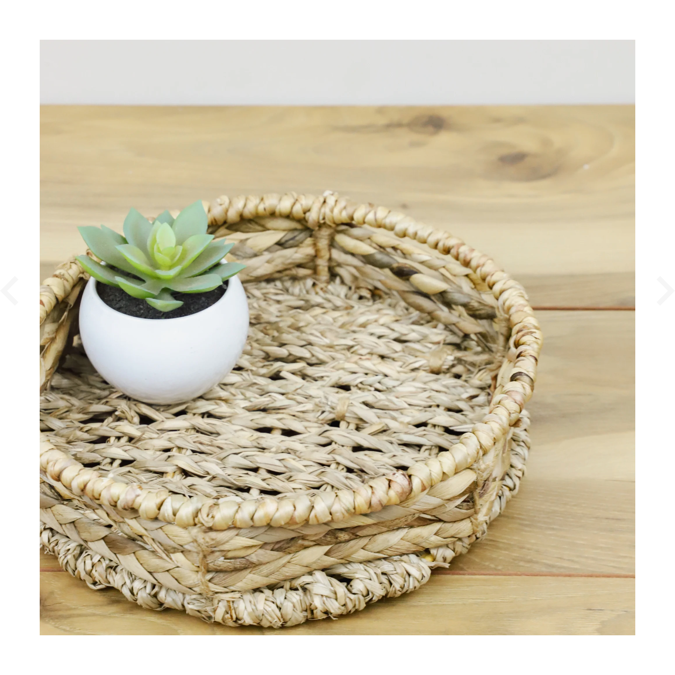 Woven Circle Tray  PD Home   