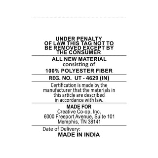 Stonewashed Cotton Printed Lumbar Pillow Pillow Creative Co-Op