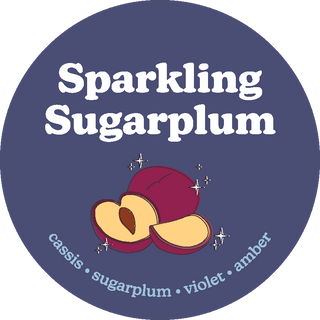 Sparkling Sugarplum Wax Melts Eco Tin (4 oz)  Happy Wax   