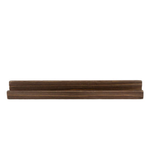 12-inch espresso wood tile stand trio for letterboard display