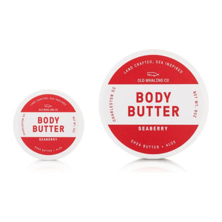 Travel Size Seaberry Body Butter (2oz)  Old Whaling Company   
