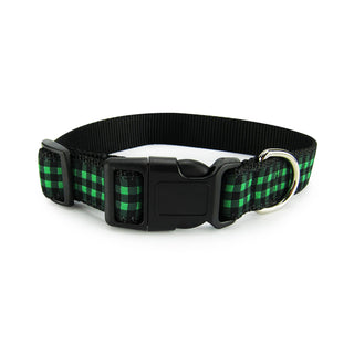 Buffalo Plaid - Dog Collar Dog & Me Medium