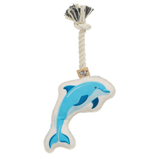 Rope Dog Toy | Dolphin Speckle and Spot by Ore’ Originals