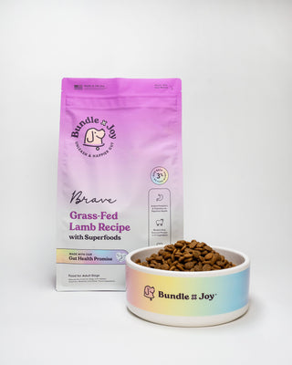 Brave Lamb Superfood Dog Food (Poultry-Free) 4lb Bundle x Joy