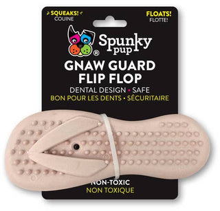 Gnaw Guard Foam Squeakers Spunky Pup Flip Flop