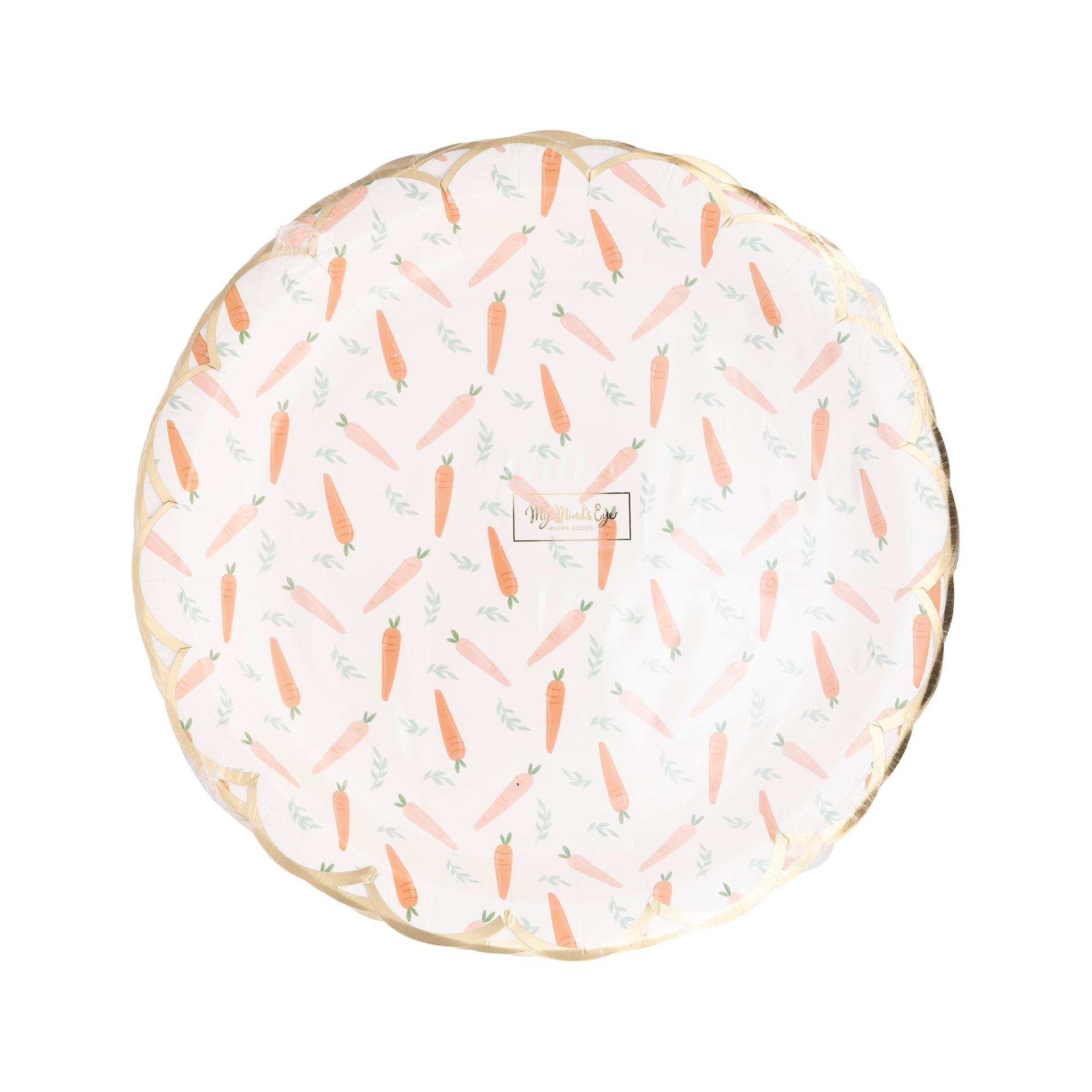 Carrot Paper Plate  My Mind’s Eye   