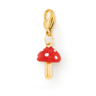 Toadstool Collar Charm The Foggy Dog