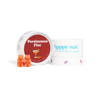Persimmon Fizz Wax Melts- Eco Tin (4 oz) Happy Wax