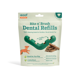 Bite N' Brush Dental Refills Beef