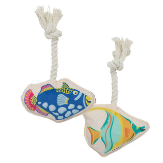 Mini Dog Toy Set | Tropical Fish Speckle and Spot by Ore’ Originals