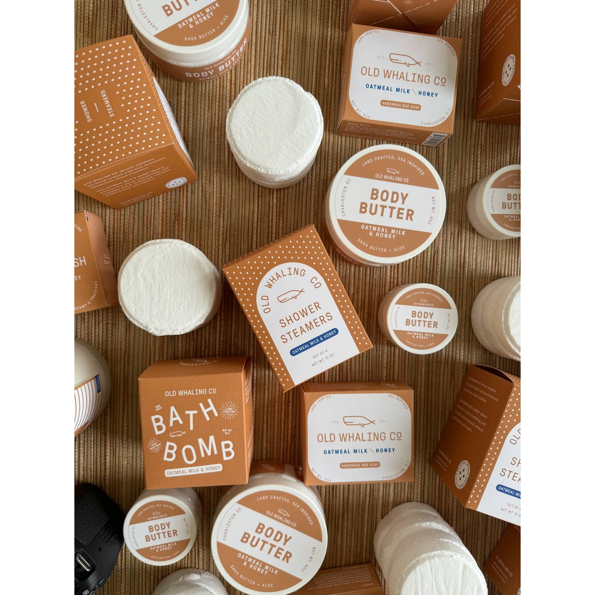 Oatmeal Milk & Honey Shower Steamers  Old Whaling Company   