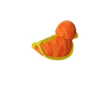 DuraForce Duck Tiger - Orange, Durable, Squeaky Dog Toy Tuffy Dog Toys - VIP Products