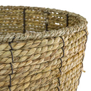 Lina Dry Basket Planter Large  Foreside Home & Garden   