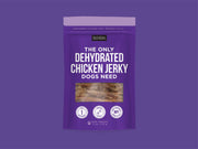 The Only Dehydrated Chicken Jerky Dogs Need Natural Rapport 4 oz bag