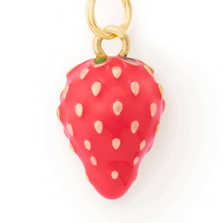 Strawberry Spring Collar Charm The Foggy Dog