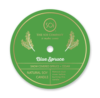 HOLLY JOLLY Holiday Confetti Hand Painted Icon 12oz Candle The SOi Company