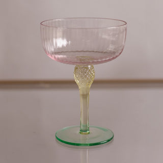 GLASS Aquarelle Coupe Set/2 (Multi) Beatriz Ball