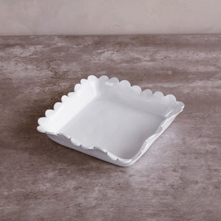 VIDA Colette dinner napkin holder, white, Beatriz Ball.