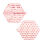 Bowlo - Slow Feeding Lick Mat Cheerhunting Pink