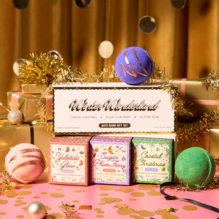Winter Wonderland Bath Bomb Gift Set | Christmas, Holiday