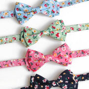 Mokka - Floral Bowtie Cat Collar Cheerhunting